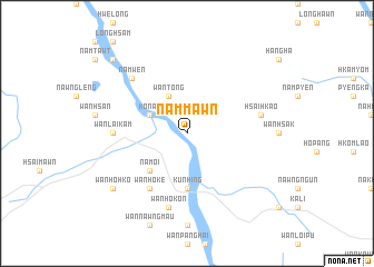 map of Nammawn