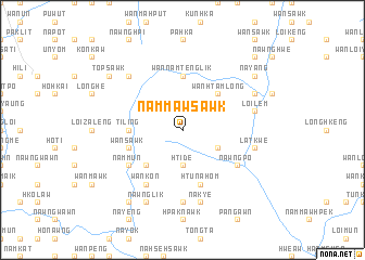 map of Nammawsawk
