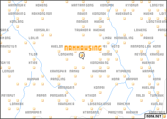 map of Nammawsing