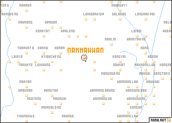 map of Nammawwan