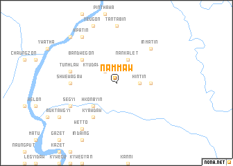 map of Nammaw