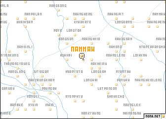 map of Nammaw