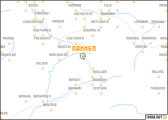 map of Nam Men