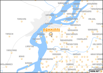 map of Nammin-ni