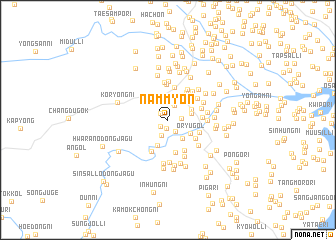 map of Nammyŏn