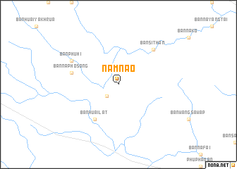 map of Nam Nao