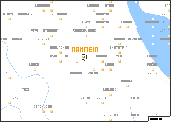 map of Namnein