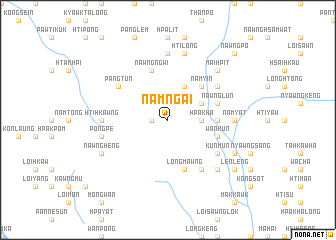 map of Namngai