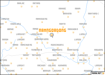 map of Nàm Ngõa Dộng