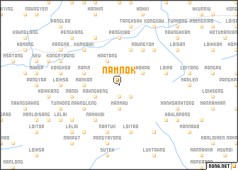 map of Namnok