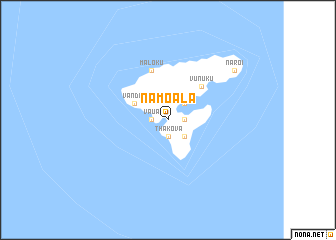 map of Namoala