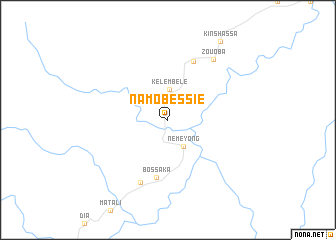 map of Namobéssié