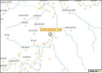 map of Namobocan