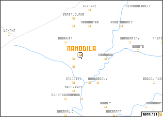 map of Namodila