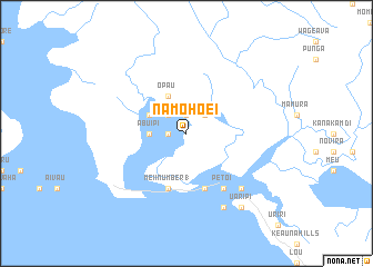 map of Namohoei