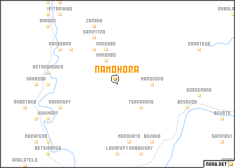 map of Namohora