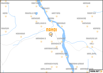 map of Nam-oi