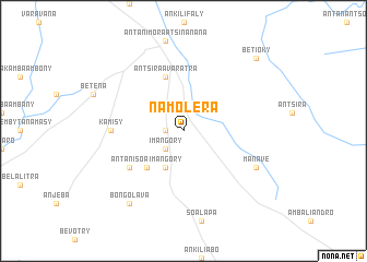 map of Namolera