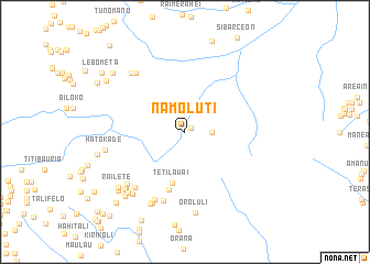 map of Namoluti