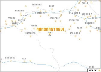 map of Namonastrevi