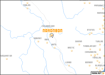 map of Namonbon