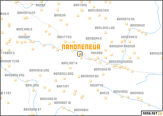 map of Na Mone Neua