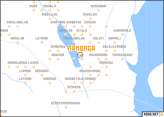map of Namonga