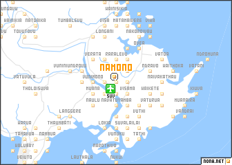 map of Namono