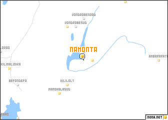 map of Namonta