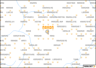 map of Namon