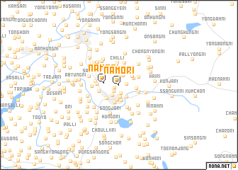 map of Namo-ri