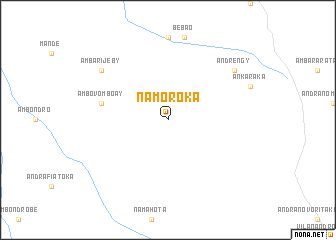 map of Namoroka