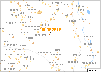 map of Namorrete