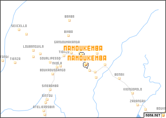 map of Namoukèmba