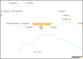 map of Namoungou