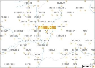 map of Na Mouong