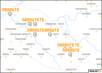 map of Namouté