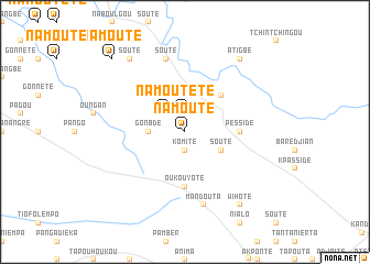 map of Namouté