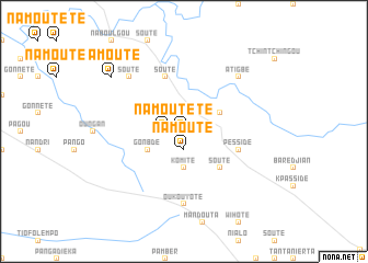 map of Namouté