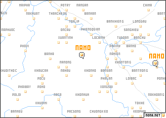 map of Nà Mò