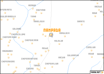 map of Nampada