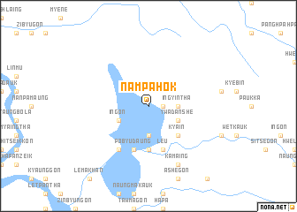 map of Nampahok