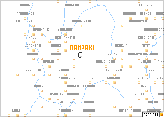 map of Nam Pā-ki