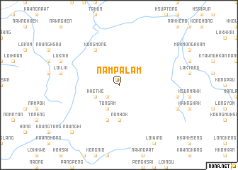 map of Nam-pa-lam