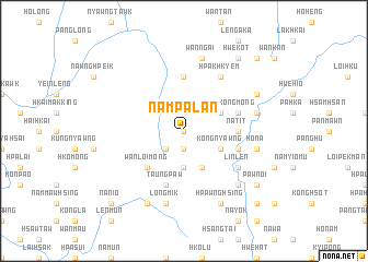 map of Nam Pa Lan