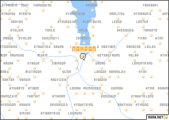 map of Nampan