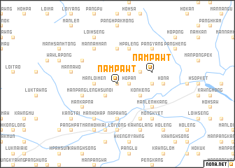 map of Nampawt