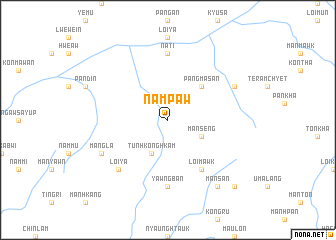 map of Nampaw