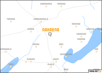 map of Nampéna