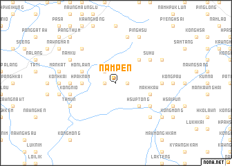 map of Nam-pen